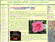 Tablet Screenshot of mein-garten-net.de